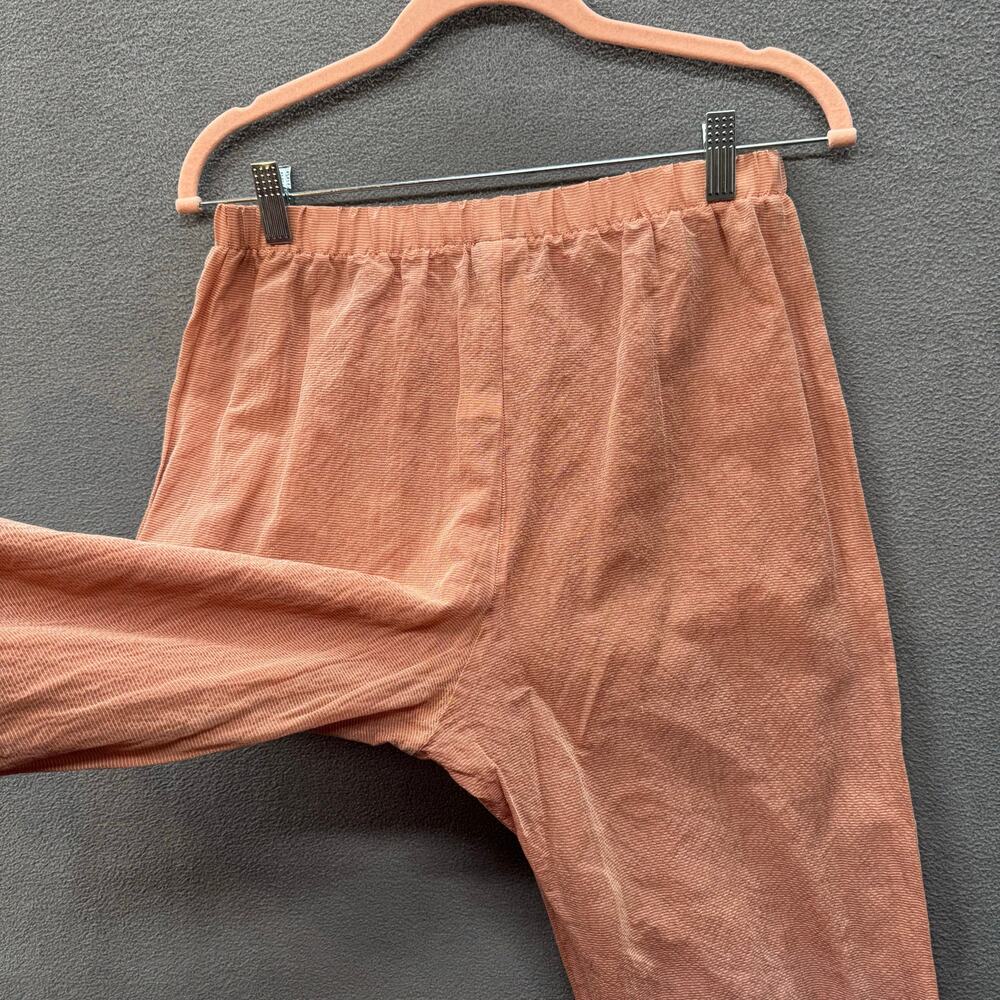 Lilith France Lagenlook Lightweight‎ Cropped Pant Womens S Sheer Art to Wear - Picture 4 of 10